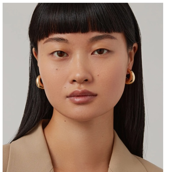 Jenny Bird Full Volume Hoop Earrings - Picture 8 of 9